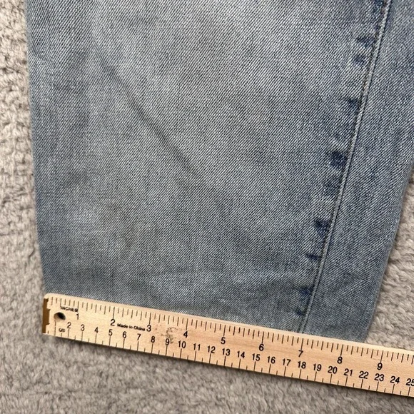 Polo Jeans Co Ralph Lauren Jeans Womens 8 Short Saturday High Rise Straight Deni - Picture 8 of 12